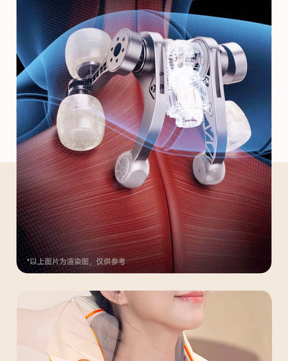 Cookbay Back-to-School Bundle · Deadline Survival Kit｜KONKA Neck & Shoulder Massager KJAM-6701 ＋ Warming Eye Massager KYAM-1501 · After a day in the library, it's the neck and eyes that go first