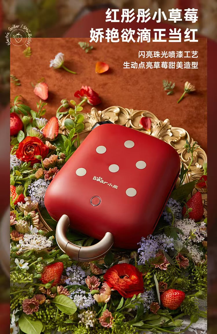 Cookbay 开学季套组 · 早餐三件｜康佳多功能电饼铛 ＋ 小熊三明治早餐机 ＋ 康佳便携榨汁杯 · 赶八点的课十分钟搞定