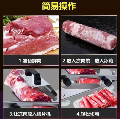 Cookbay Back-to-School Bundle · Hotpot Round One Table｜Four Pot Styles to Choose ＋ Manual Meat Slicer ＋ Heat-Proof Long Chopsticks ＋ Hotpot Ladle Set · Can't buy beef rolls here? Slice your own