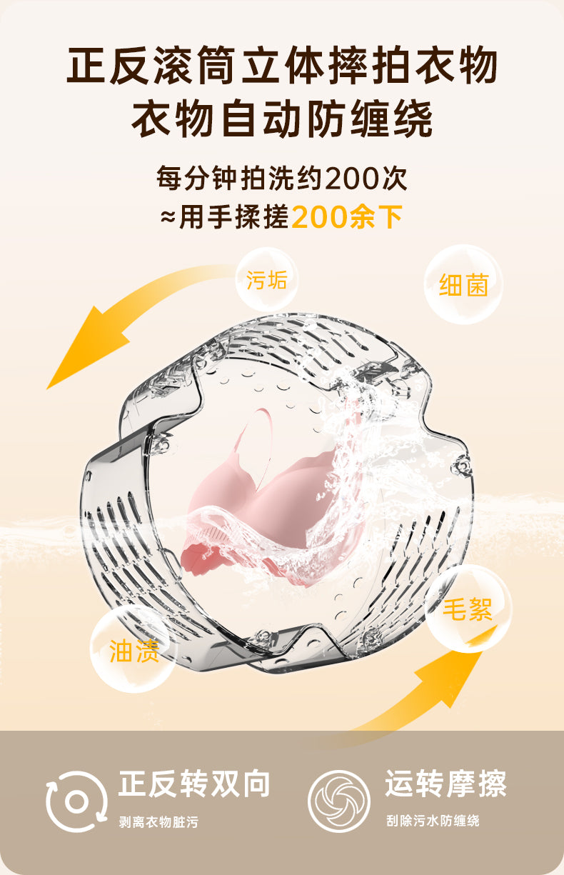 Cookbay 开学季套组 · 贴身衣物 洗烘一体｜歌者 GZ-XYJ05 全自动洗烘一体内衣洗衣机 ＋ 折叠干衣机 ＋ 英标插头