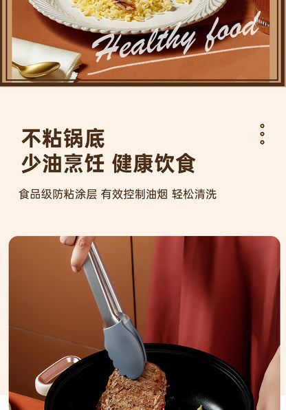 康佳电火锅 不粘锅底煎牛排与食品级防粘涂层说明