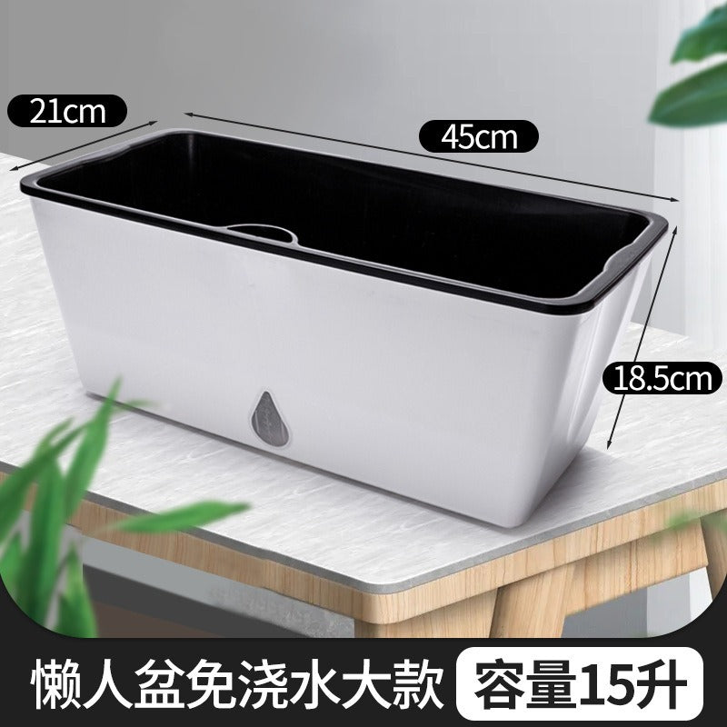 自吸水种菜盆 1个装带铲 Self-Watering Planter｜阳台种葱蒜 · 底部蓄水 · 带铲即种