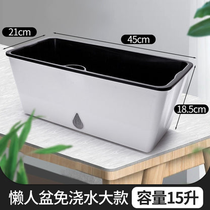 自吸水种菜盆 1个装带铲 Self-Watering Planter｜阳台种葱蒜 · 底部蓄水 · 带铲即种