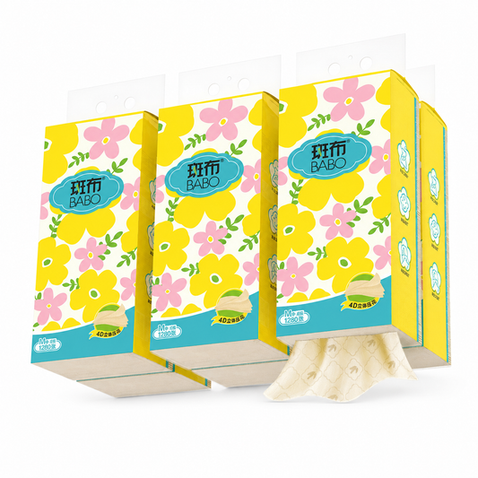 斑布 BABO 悬挂式抽纸 320抽×6提