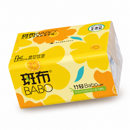 斑布 BABO 竹轻系列抽纸 24包/箱
