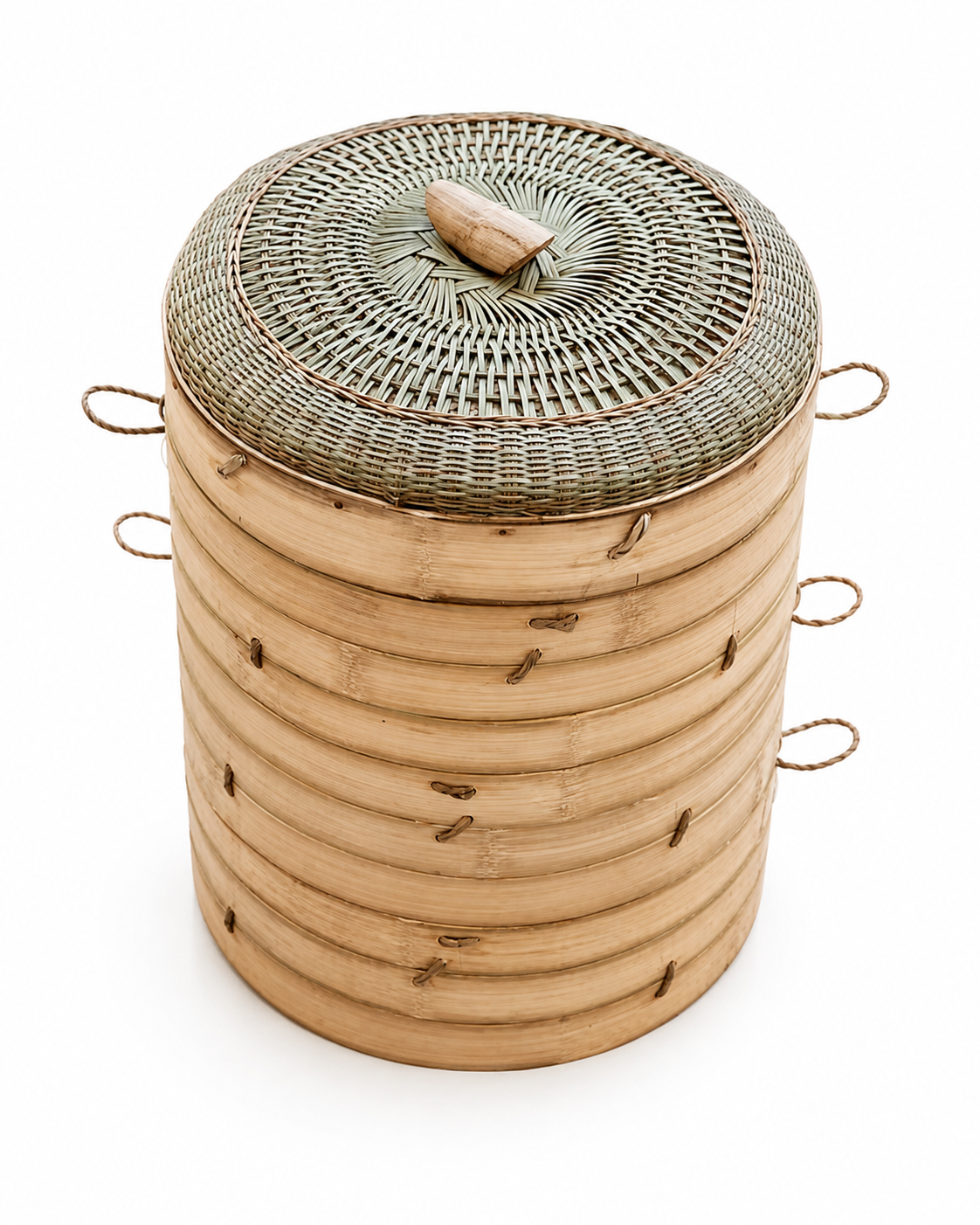 Cookbay 纯手工古法竹蒸笼 2层 28cm