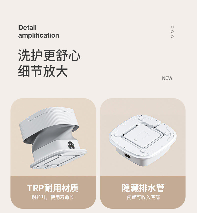 宿舍折叠迷你洗衣机Folding Mini Washing Machine