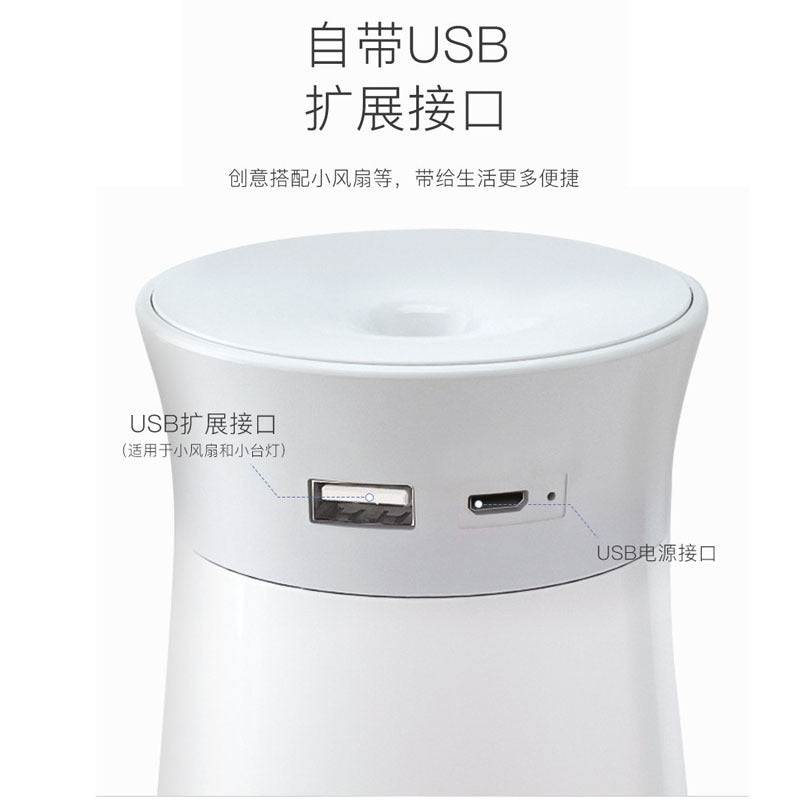康佳mini加湿器 KONKA Mini Humidifier Portable Desktop Car Humidifier with Quiet Operation for Home Office Travel