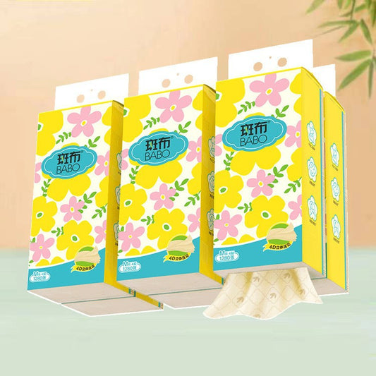 斑布抽纸悬挂式 320抽*6提 1280 Sheets Bamboo Pulp Facial Tissue