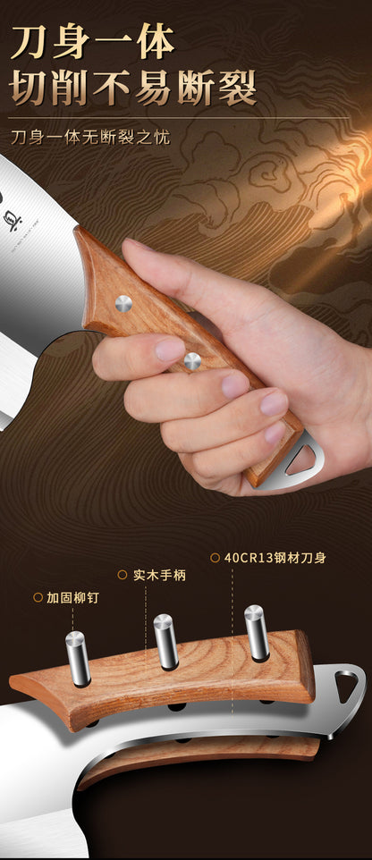 阳江精铸砍骨刀Stainless Steel Kitchen Knife