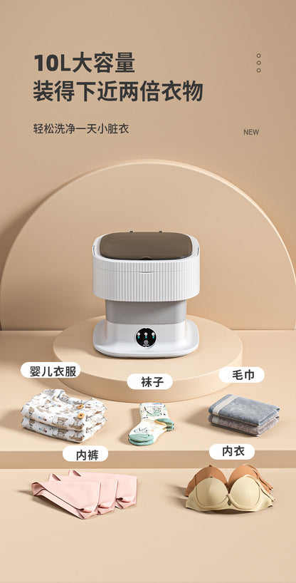 宿舍折叠迷你洗衣机Folding Mini Washing Machine
