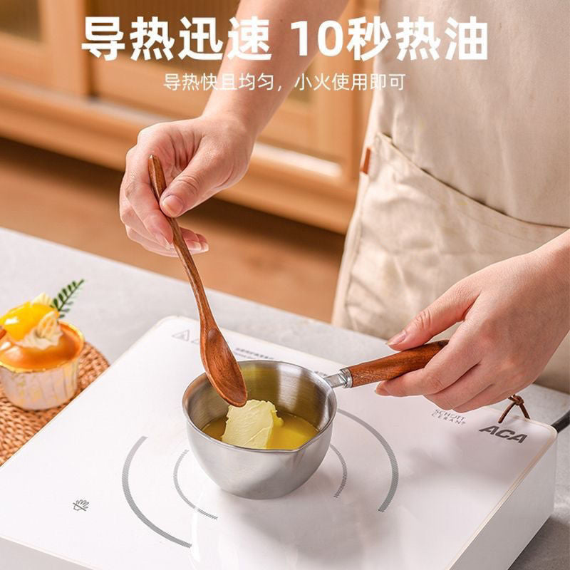 不锈钢泼油小锅 300ml｜英国仓