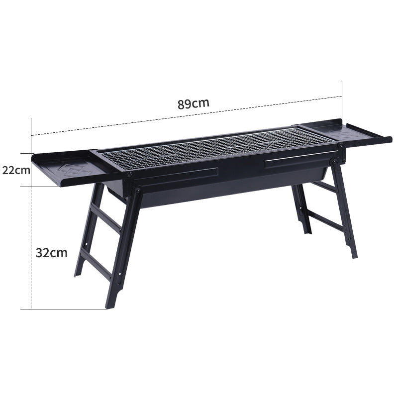BBQ户外烧烤炉子家用折叠烧烤架 Portable Folding BBQ Grill