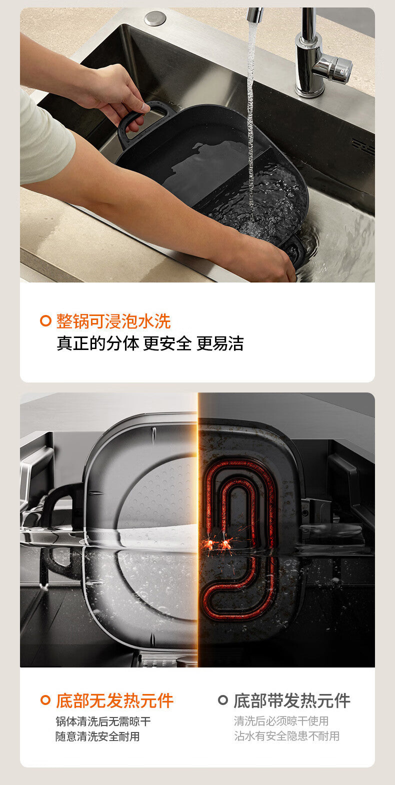 九阳6L电火锅IH电磁速热Joyoung HG60 Electric Hotpot, 6L, IH Electromagnetic Heating