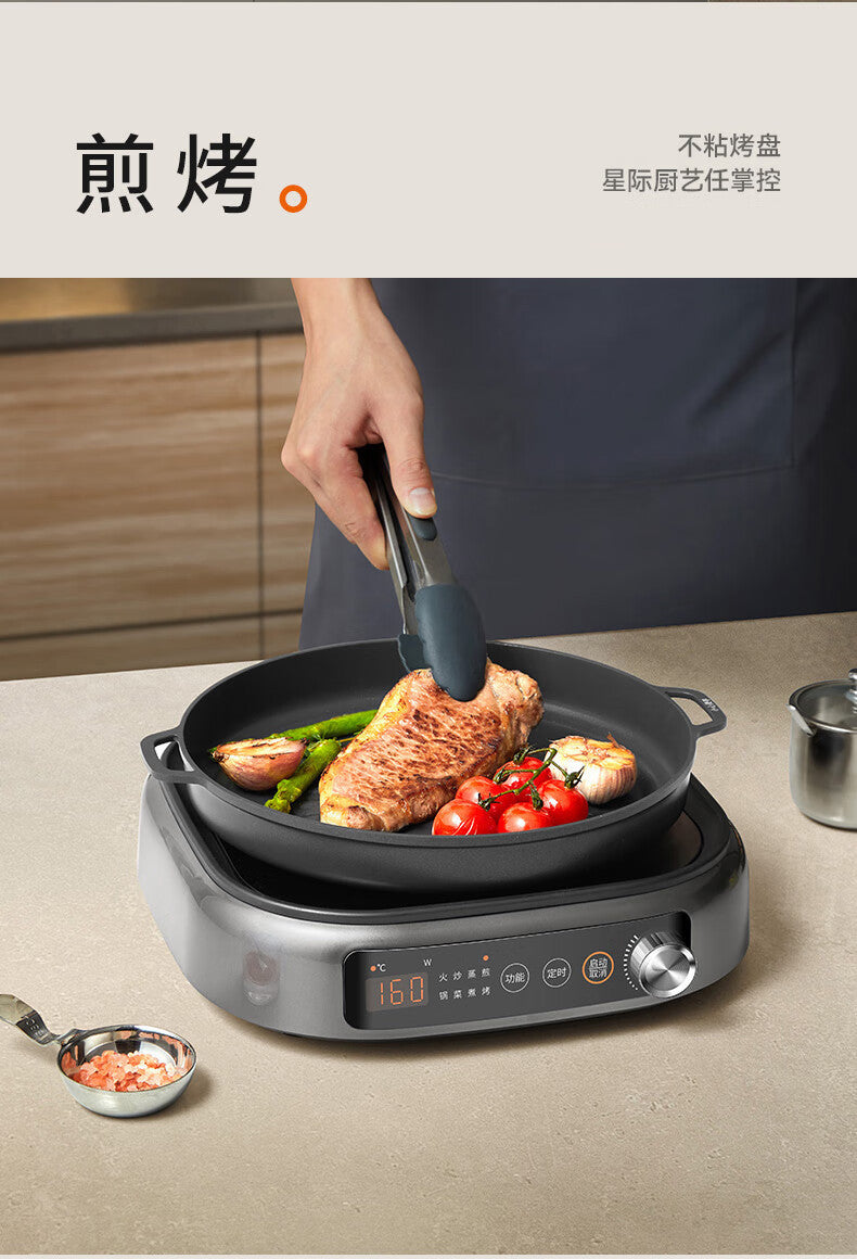 九阳6L电火锅IH电磁速热Joyoung HG60 Electric Hotpot, 6L, IH Electromagnetic Heating