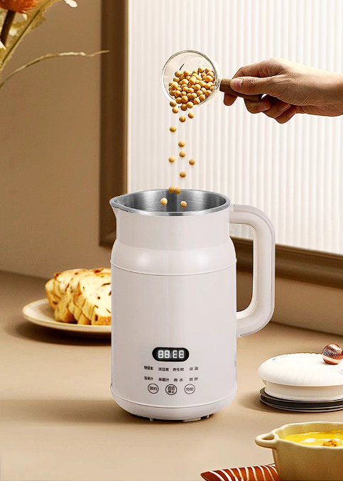 热销Top1单人免泡免滤豆浆机Soy Milk Maker Mini 1L