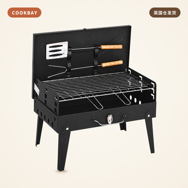 Cookbay 户外折叠烧烤炉工具箱式｜工具箱设计 · 户外烧烤 · 便携收纳 | COOKBAY