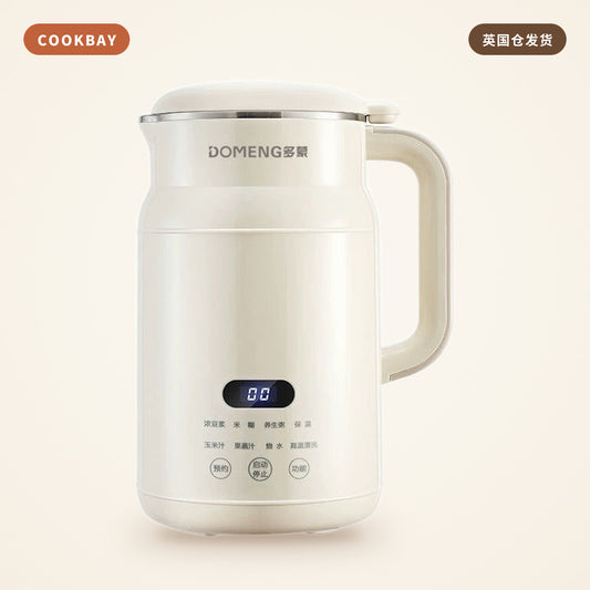 多蒙 DOMENG DMD3 0.8L 破壁豆浆机｜英规 · 一人食豆浆、玉米汁与米糊 | COOKBAY