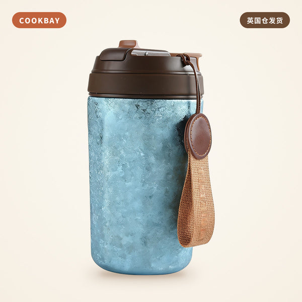 亚摩斯 AMOS 钛妃杯食品接触级 PP 400ml AS-TIKF400｜蓝色 · 轻便便携 | COOKBAY