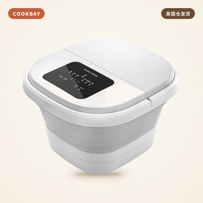 Cookbay 养生达人电子泡脚桶｜折叠收纳 · 恒温泡脚 · 养生舒压 | COOKBAY