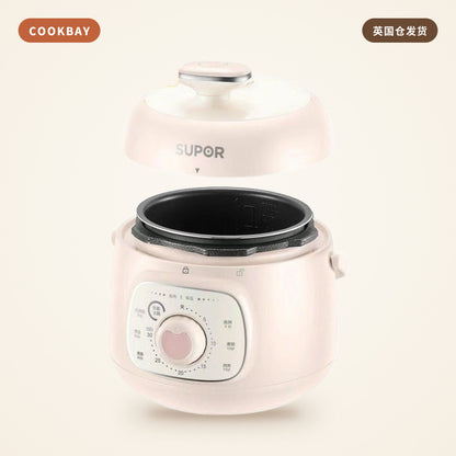 苏泊尔 Supor 1.8L 电压力锅｜粉色 SY-18YA8061 / 绿色 SY-18YA9061 | COOKBAY