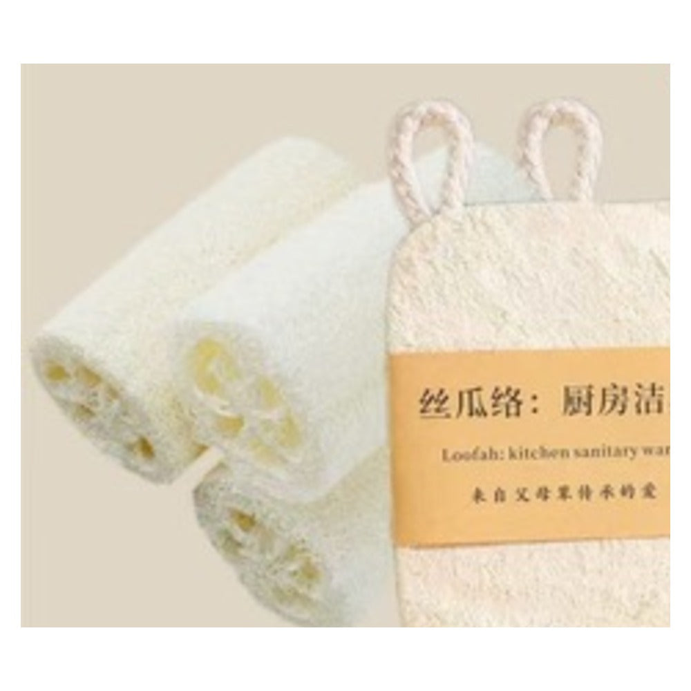 天然加厚丝瓜络洗碗片 双层