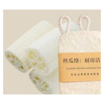 天然加厚丝瓜络洗碗片 双层