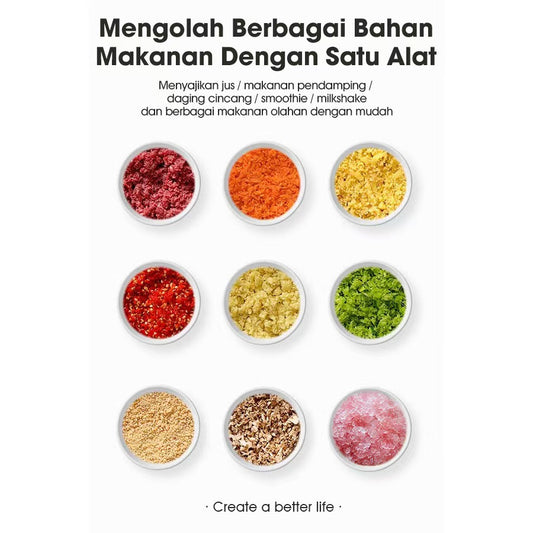 预售1.28  多蒙 伯明翰仓 英规多功能全自动家用小型绞肉机DM-J006