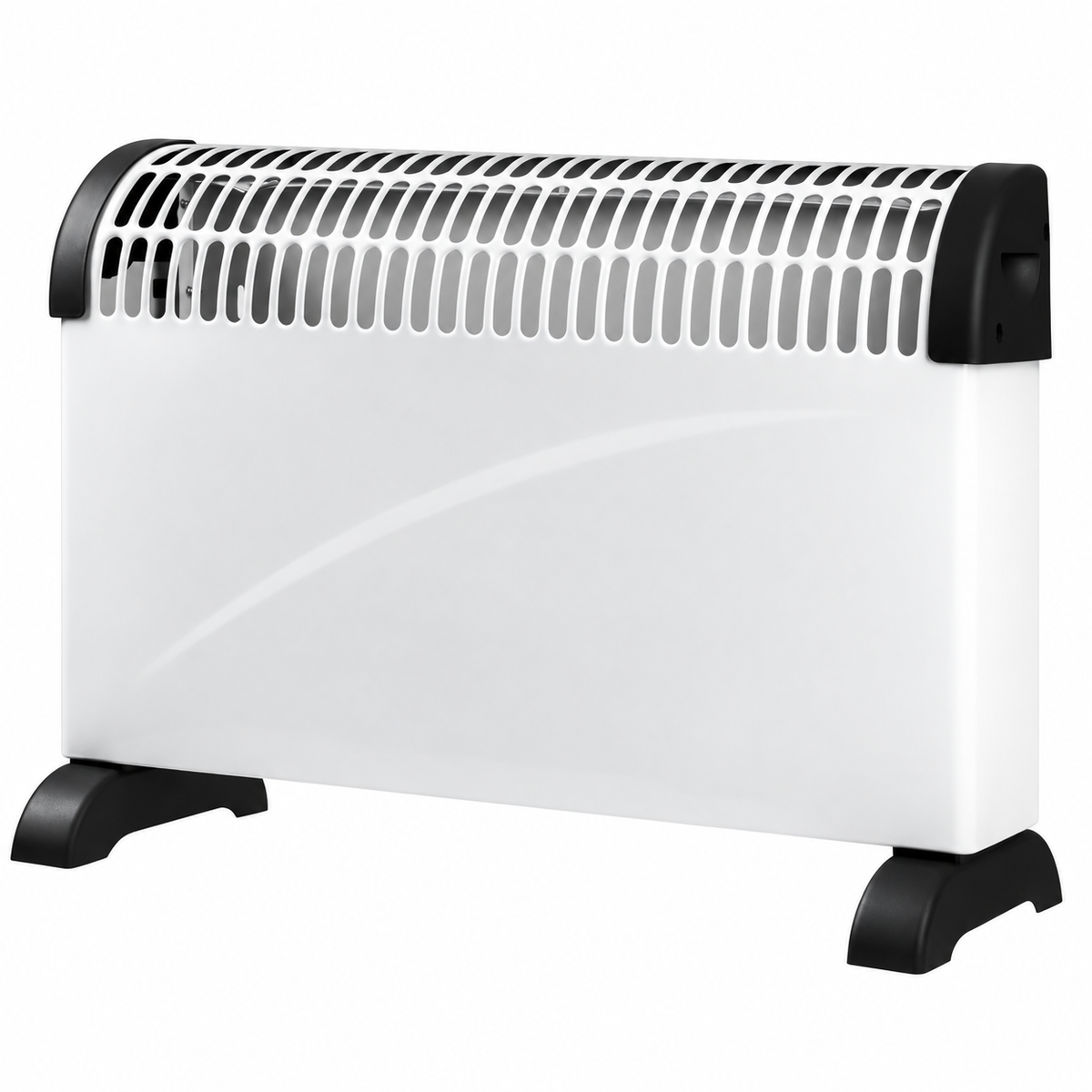 Daewoo HEA1146 white 2000W convector heater front view