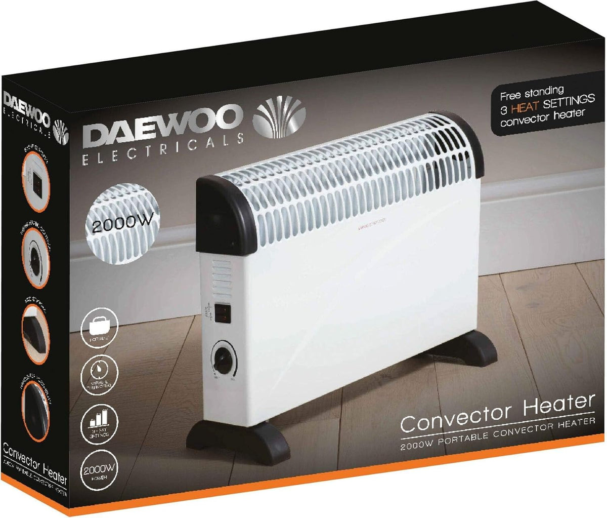 Daewoo HEA1146 retail packaging