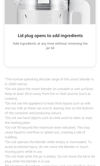 小米智能破壁机｜豆浆/果昔/辅食多功能Xiaomi Smart Blender
