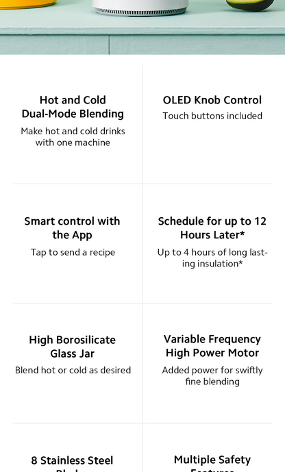 小米智能破壁机｜豆浆/果昔/辅食多功能Xiaomi Smart Blender