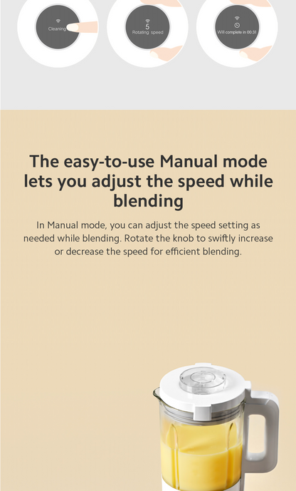 小米智能破壁机｜豆浆/果昔/辅食多功能Xiaomi Smart Blender